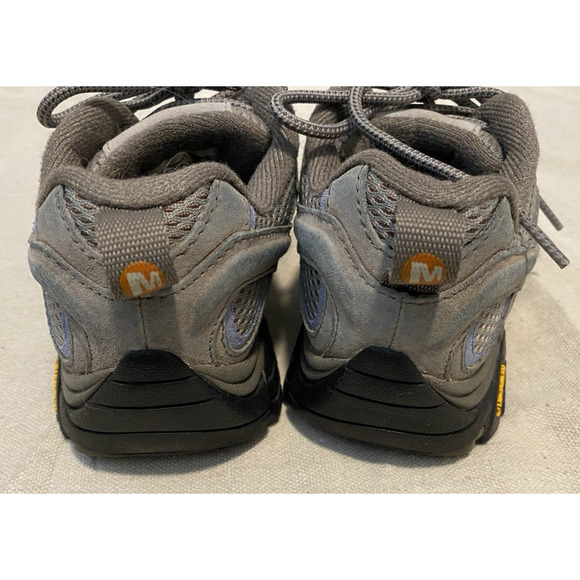Merrell Vibram Hiking Shoes Womens Size US 6.5 EU 37 Gray Lace Up Athletic Shoes - Picture 5 of 10